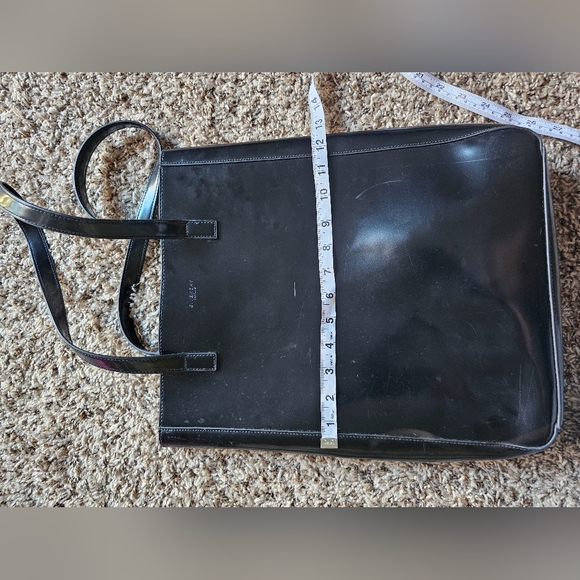 Givenchy black minimalist big shopper tote shoulder bag